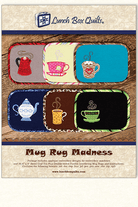 Mug Rug Madness for Machine Embroidery - Nebraska Quilt Company - PUB261239