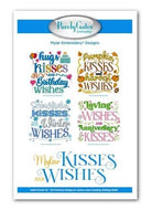 Mylar Embroidery Designs Kisses and Wishes - CD - Nebraska Quilt Company - PUB2502200
