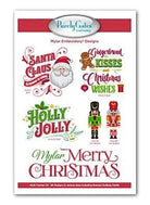 Mylar Embroidery Designs Merry Christmas - CD - Nebraska Quilt Company - PUB2502201