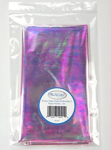 Mylar Embroidery Designs Sheets 18" x 30" - 3 Pack - Nebraska Quilt Company - N2502191