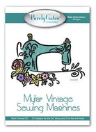 Mylar Embroidery Designs Vintage Sewing Machines - CD - Nebraska Quilt Company - PUB2502197
