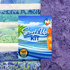 Mystery Five-0 Surf's Up Quilt Kit Featuring Aurora - Nebraska Quilt Company - K261289