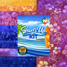 Mystery Five - 0 Surf's Up Quilt Kit featuring Berry Crush - Nebraska Quilt Company - K261265