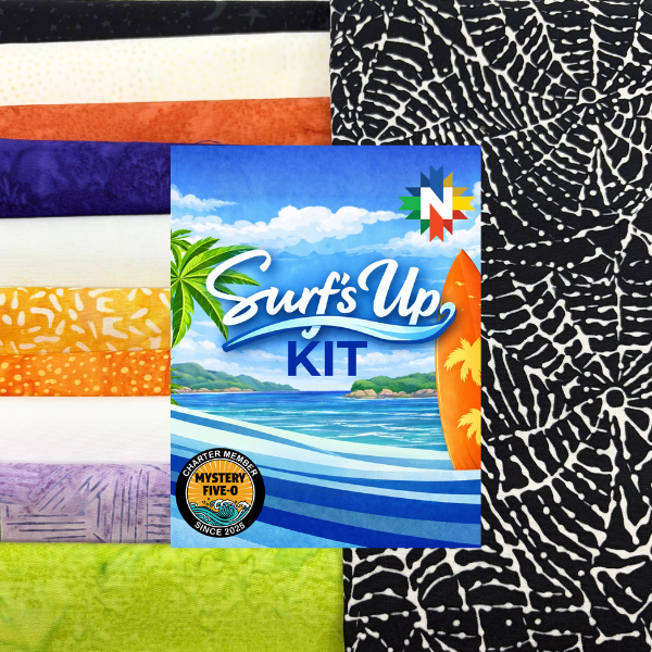 Mystery Five - 0 Surf's Up Quilt Kit featuring Joleen's Picks - Nebraska Quilt Company - K261246