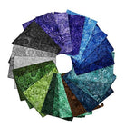 Mystique Fat Quarter Bundle Multi Cool 21 Pieces - Nebraska Quilt Company - Mystique Fat Quarter Bundle Multi Cool 21 Pieces