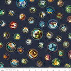 National Parks Emblems Navy - CD13292 - NAVY - Riley Blake Designs - Nebraska Quilt Company - F2401656