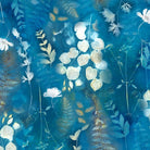 Naturescape Digital Large Botanical Dark Sky Blue - Y4653 - 99 - Clothworks - Nebraska Quilt Company - F251186