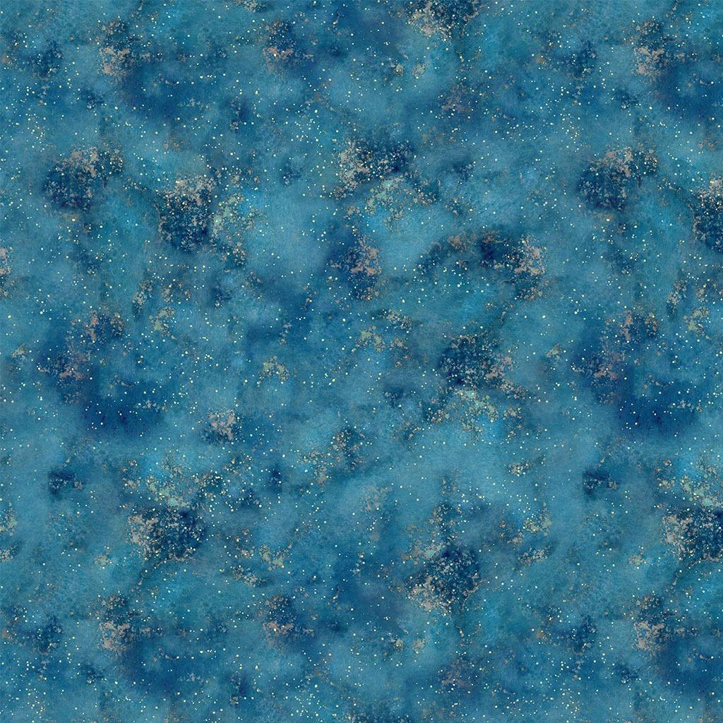 Naturescape Digital Splatter Sky Blue - Y4660 - 98 - Clothworks - Nebraska Quilt Company - F251199