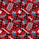 NCAA - Nebraska Red Canvas - NE1380 - Red - Sykel Enterprises - Nebraska Quilt Company - F2502420