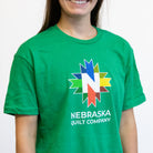 NeQCo Vintage T-Shirt Green Small - Nebraska Quilt Company - Z2401813