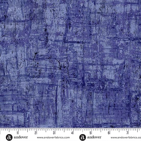 Nitty Gritty Indigo Blue - A - 1434 - B2 - Andover Fabrics - Nebraska Quilt Company - F250894