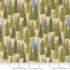 Northwoods Lodge Tree Line Natural - 56192 11 - Moda Fabrics - Nebraska Quilt Company - F261915