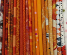 NQC Curated Assorted 5" Squares Orange V.1 42 Pieces - Nebraska Quilt Company - PC260315