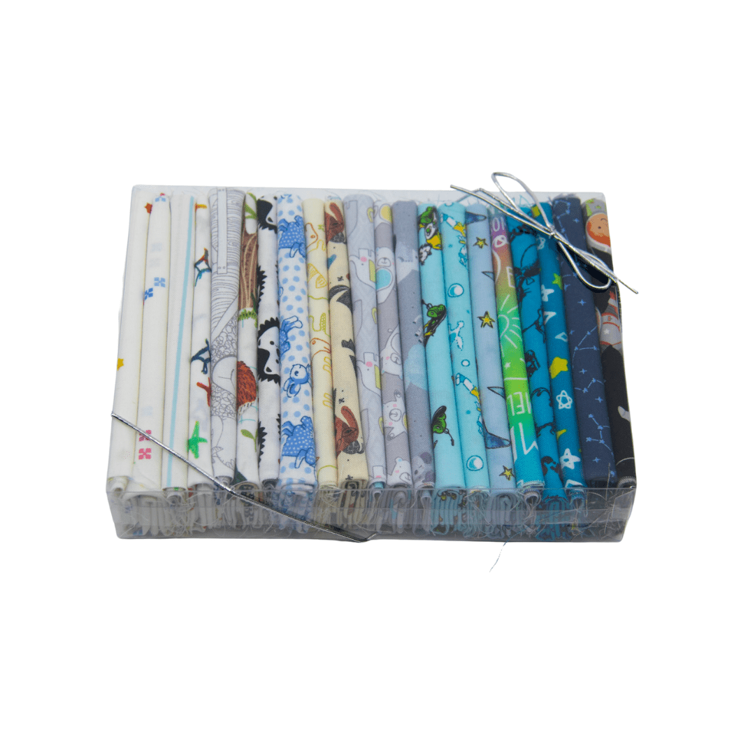 NQC Curated Various 10" Squares Kids Multi V.3 42 Pieces - Nebraska Quilt Company - PC251478