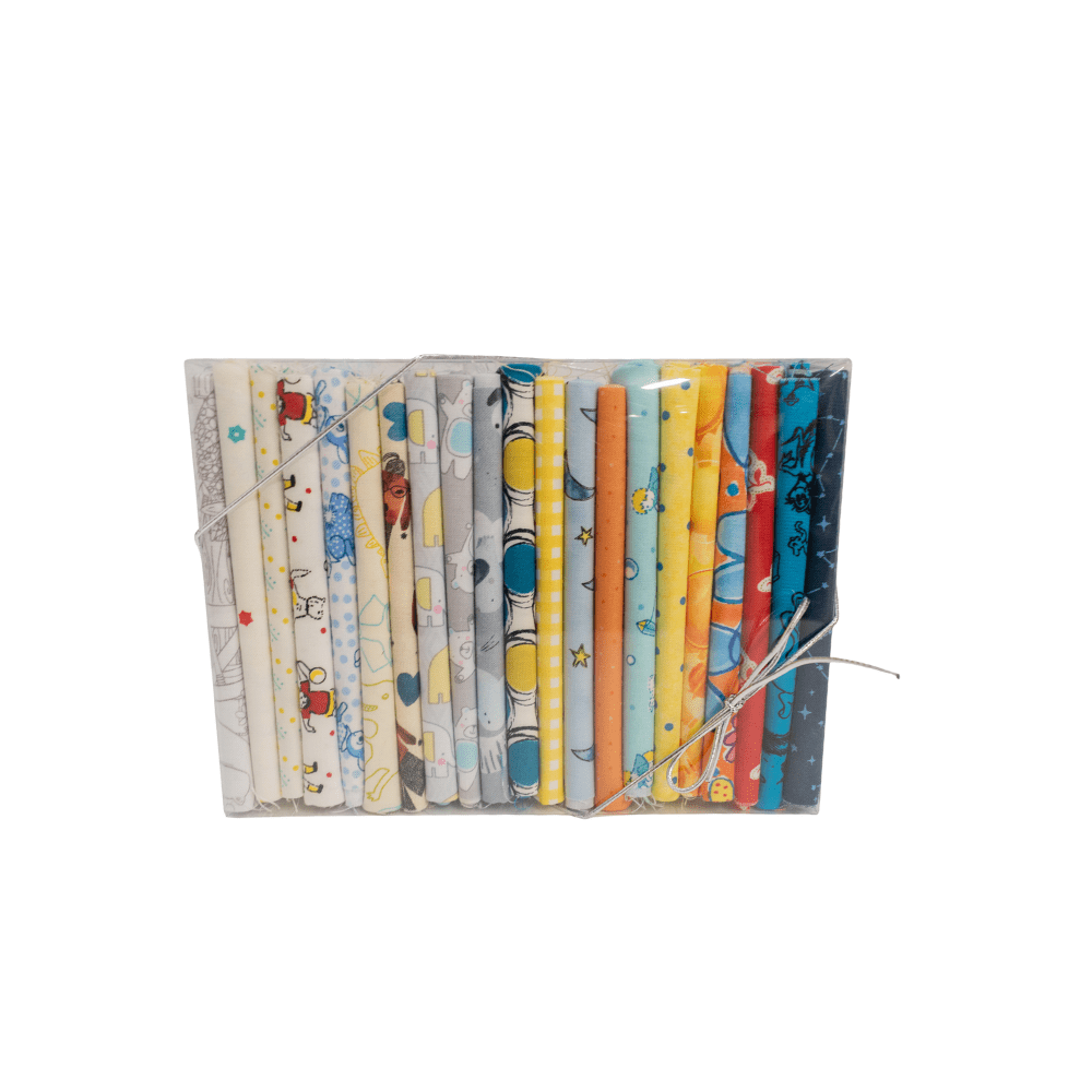 NQC Curated Various 10" Squares Kids Multi V.4 42 Pieces - Nebraska Quilt Company - PC251783