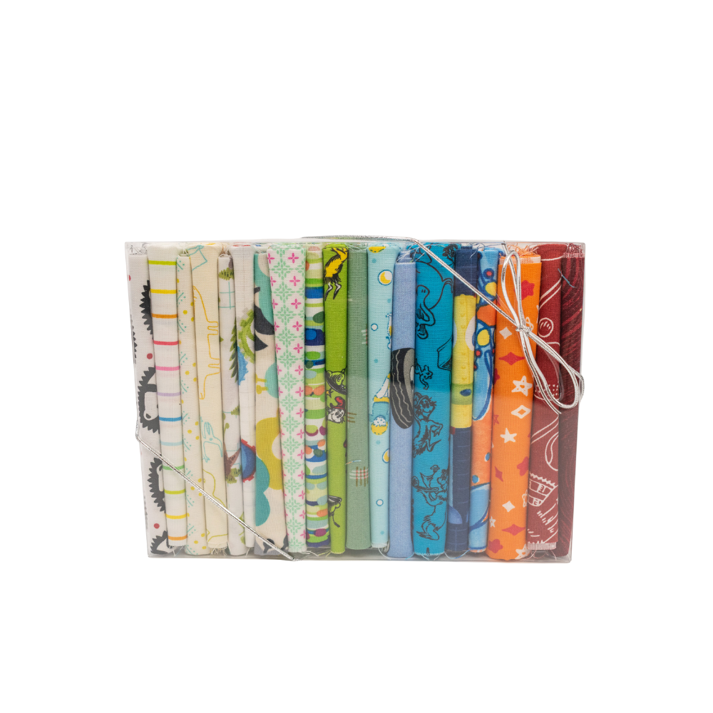 NQC Curated Various 10" Squares Kids Multi V.5 42 Pieces - Nebraska Quilt Company - PC251784