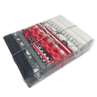 NQC Curated Various 10" Squares Red, Black, White 42 Pieces - Nebraska Quilt Company - PC2400735