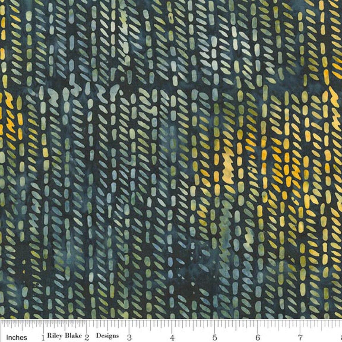 Ocean Garden Indigo Dye - BT23817 - 298 - Riley Blake - Nebraska Quilt Company - F260676