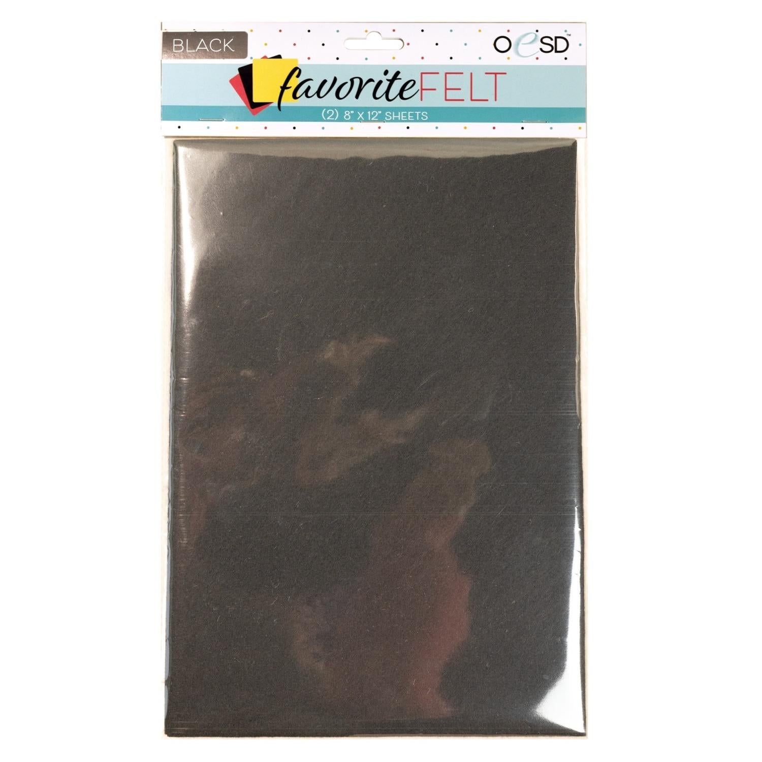 OESD Favorite Felt Black - 2 Pack - Nebraska Quilt Company - N2501951