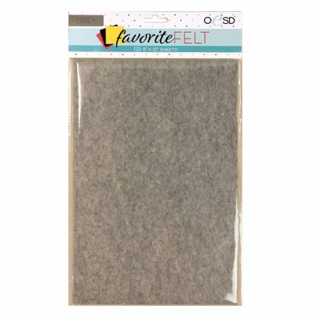 OESD Favorite Felt Grey 2 Pack - Nebraska Quilt Company - N250118