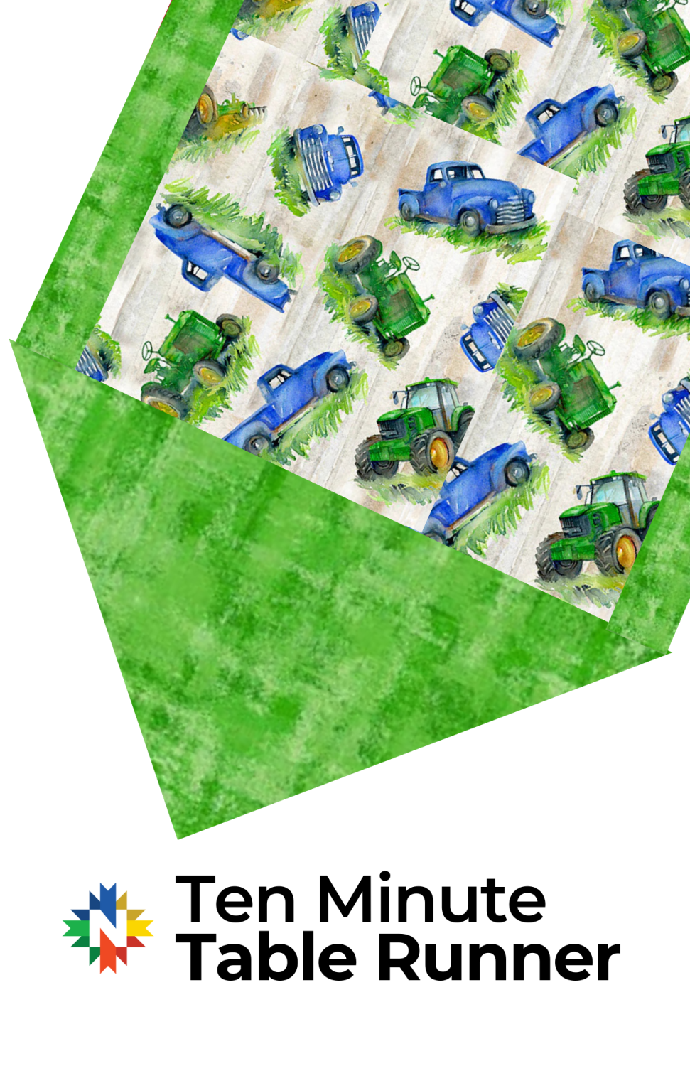 On The Farm Ten Minute Table Runner Kit - Nebraska Quilt Company - K260030