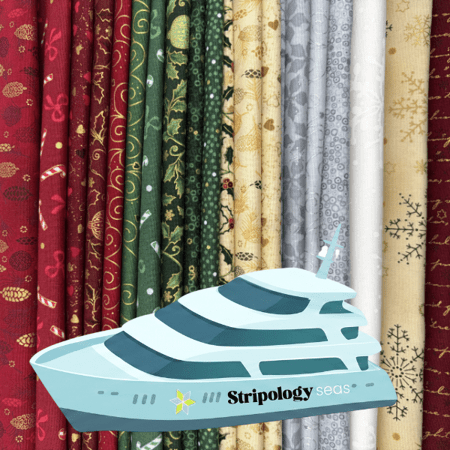 One Day Stripology Retreat Sat Sept 19, 2026 - Nebraska Quilt Company - Christmas