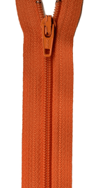 Orange Peel 14" Zipper - Nebraska Quilt Company - N14655