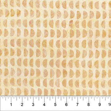 Organics Halfs Moons Pale Apricot Orange - 83310 - 15 - Banyan Batiks - Nebraska Quilt Company - F2400159