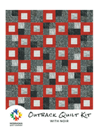 Outback Quilt Kit with Noir - Nebraska Quilt Company - K2400128