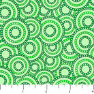 Paddy's Parade Dotted Discs Clover Green - 10659 - 72 - Patrick Lose Fabrics - Nebraska Quilt Company - F251548