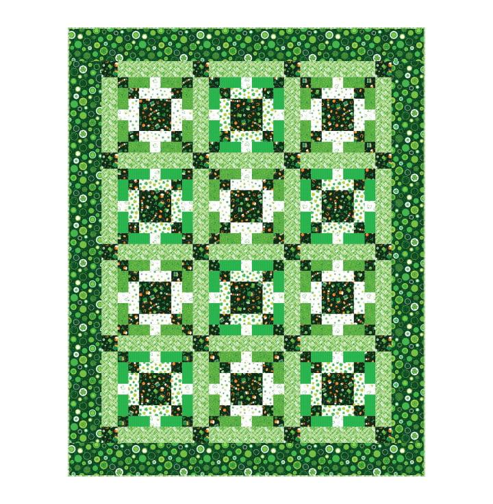 Paddy's Parade Quilt Pattern - Nebraska Quilt Company - PUB251558