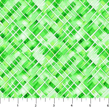 Paddy's Parade Watercolor Plaid Glas Green - 10661 - 72 - Patrick Lose Fabrics - Nebraska Quilt Company - F251550