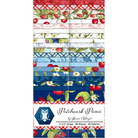 Patchwork Picnic 2.5" Strips Multi 40 Pieces - Nebraska Quilt Company - PC260070
