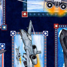 Patriot Airforce Patch Navy Blue - 30931 - N - QT Fabrics - Nebraska Quilt Company - F2403103