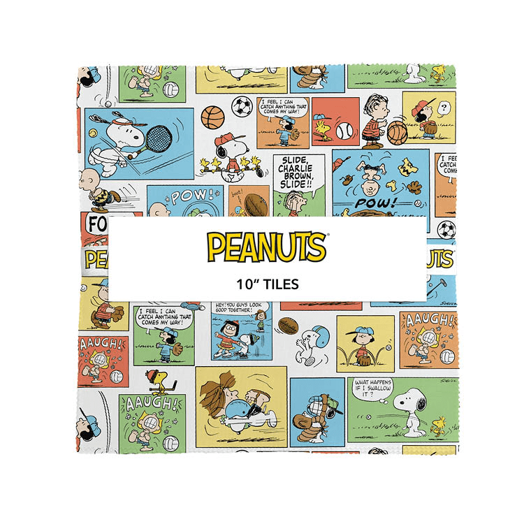 Peanuts 10" Squares 42 Pieces Multi - Nebraska Quilt Company - PC261507