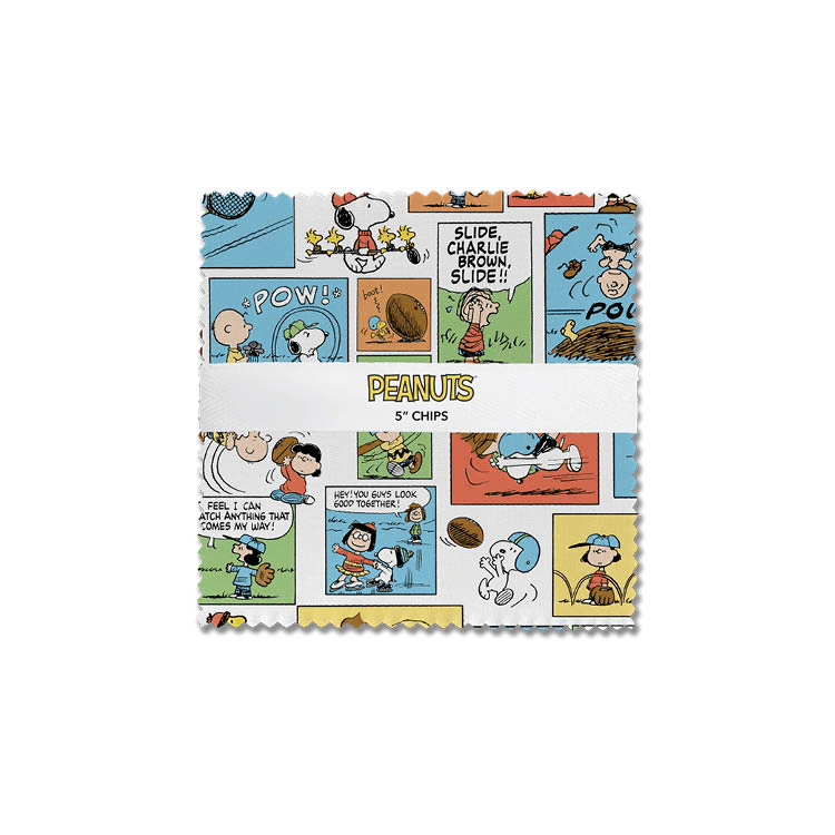 Peanuts 5" Squares 42 Pieces Multi - Nebraska Quilt Company - F261508