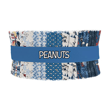 Peanuts Frosty Friends 2.5" Strips Multi 42 Pieces - Nebraska Quilt Company - PC261883