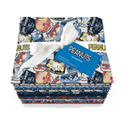 Peanuts Frosty Friends Fat Quarter Bundle Multi 42 Pieces - Nebraska Quilt Company - PC261882