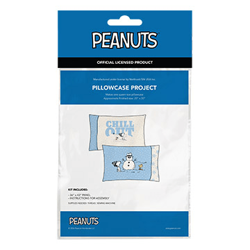 Peanuts Frosty Friends Pilllowcase Project Multi - Nebraska Quilt Company - PAN261879