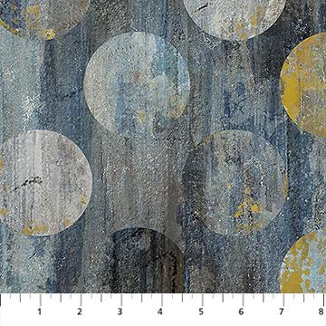 Pedigree Circles Dark Multi - DP28027 - 98 - Northcott Fabrics - Nebraska Quilt Company - F2402250
