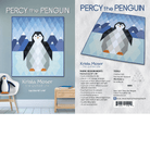 Percy the Penquin Quilt Pattern - Nebraska Quilt Company - PUB260179