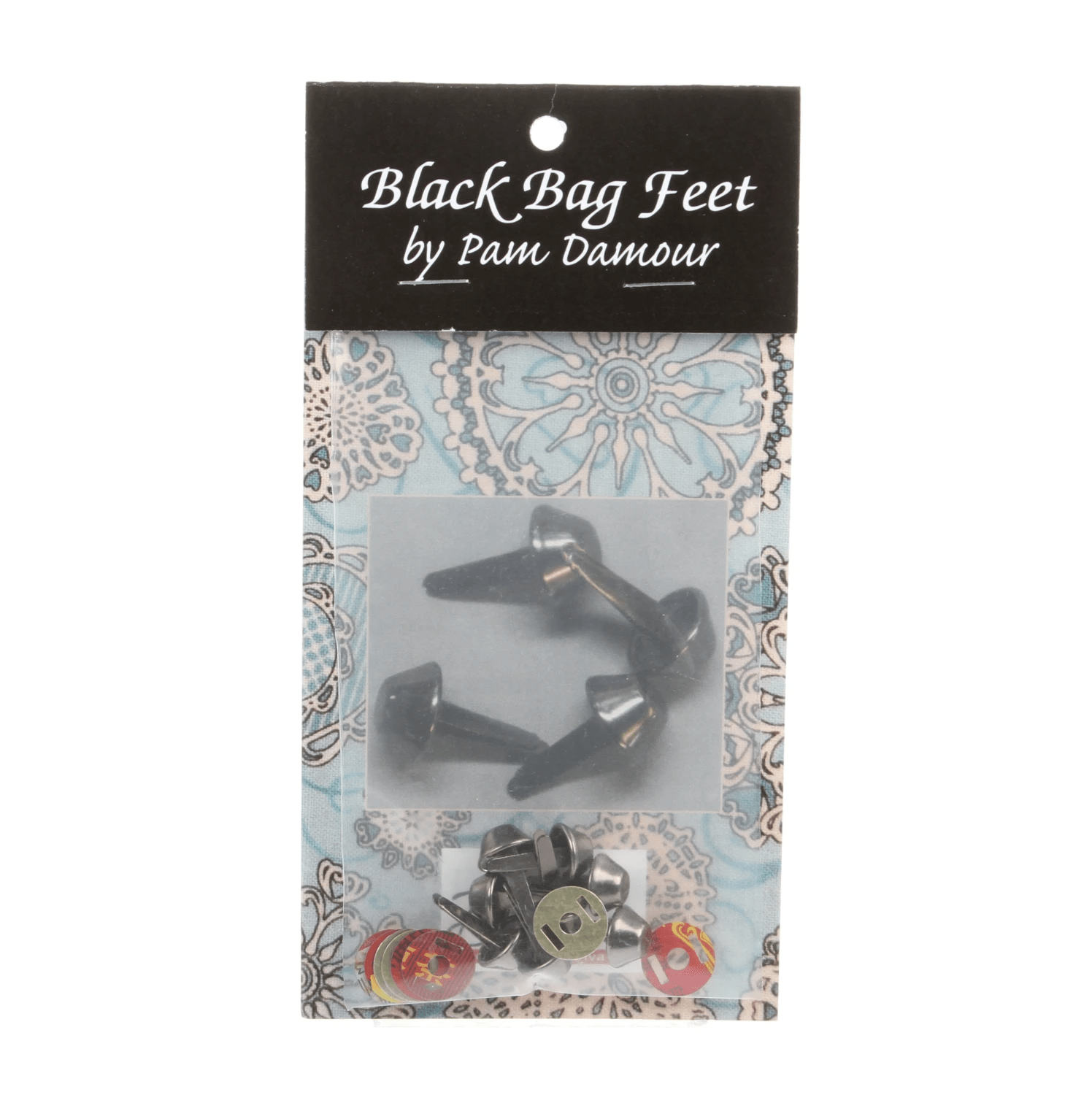 Pewter Bag Feet - Nebraska Quilt Company - N260004
