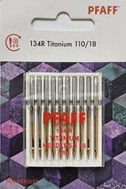 Pfaff 134R Titanium 110/18 Needles 10 Pack 821352096 - Nebraska Quilt Company - A821352096