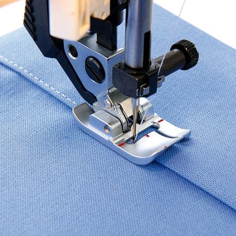 PFAFF® Bi-Level Topstitch Foot for IDT™ System - Nebraska Quilt Company - A820676096