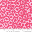 Pick Me Lazy Daisy Petunia Pink - 22491 13 - Moda Fabrics - Nebraska Quilt Company - F251322
