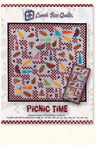 Picnic Time with CD Machine Embroidery Quilt Patterns - Nebraska Quilt Company - PUB261188