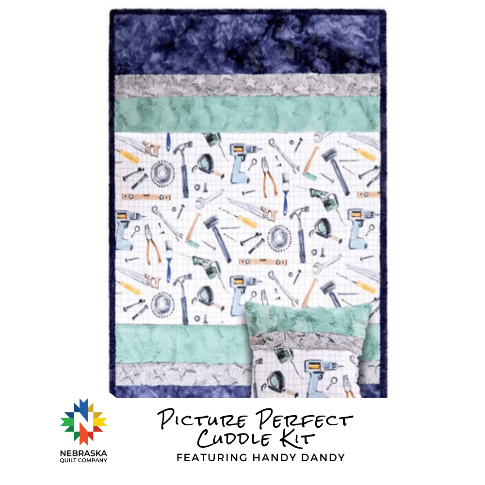 Picture Perfect Cuddle Kit Handy Dandy - Nebraska Quilt Company - K250126