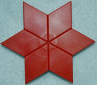 PinPal Magnetic Pin Catcher Morning Star Red - Nebraska Quilt Company - N2401620