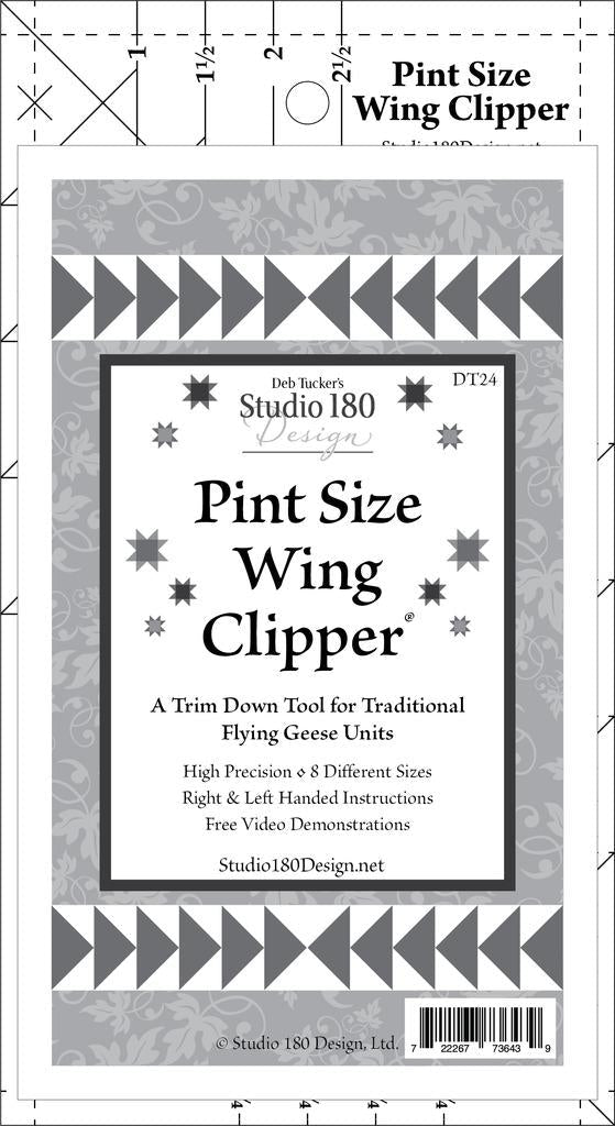 Pint Size Wing Clipper Ruler - Nebraska Quilt Company - Pint Size Wing Clipper Ruler