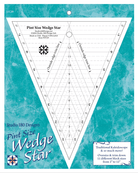 Pint Sized Wedge Star Ruler - Nebraska Quilt Company - N261544